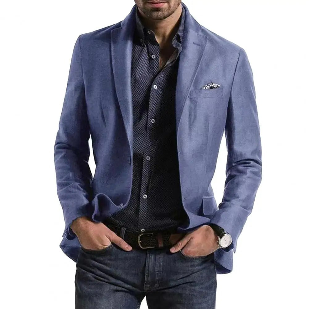 Herren Karierter Anzugjacke für Sommerveranstaltungen und Business-Outfits